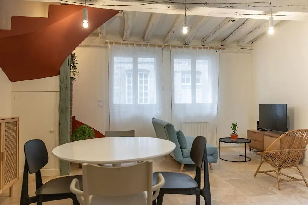 Duplex Avec Patio - Quartier Historique Apartment Moulins  France