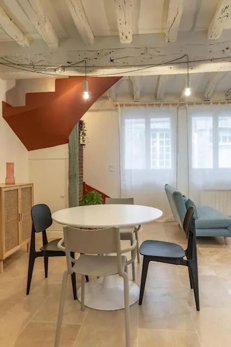 Duplex Avec Patio - Quartier Historique Apartment Moulins  France