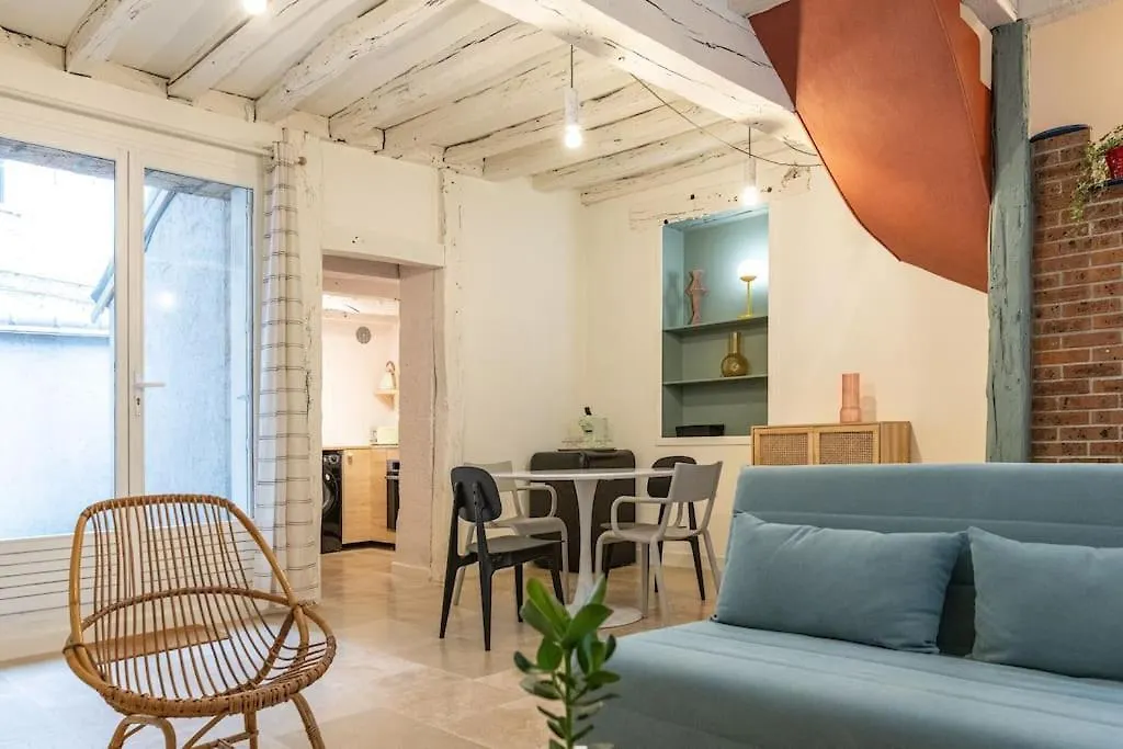 Duplex Avec Patio - Quartier Historique Apartment Moulins  0*, Moulins (Allier)